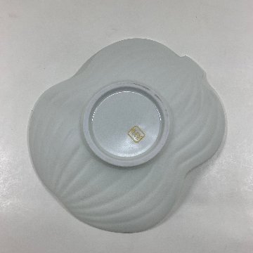 錦銀彩雪衣 瓢形盛皿  18㎝  の画像