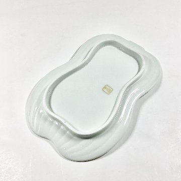 錦銀叩き 瓢形焼皿　　　20㎝の画像