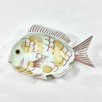 錦金叩鯛形大向付　　23.5㎝の画像
