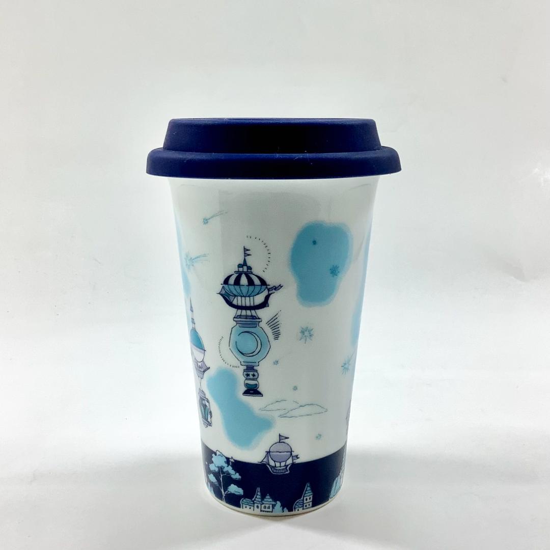 Traveling Tumbler／地球儀とくじら　300ml（コンビニコーヒーMサイズ対応）の画像