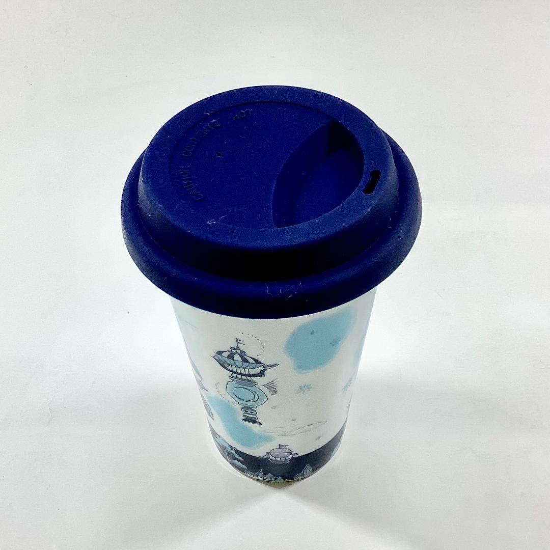 Traveling Tumbler／地球儀とくじら　300ml（コンビニコーヒーMサイズ対応）の画像
