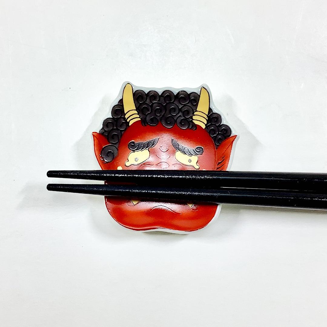 錦泣いた赤鬼箸置きの画像