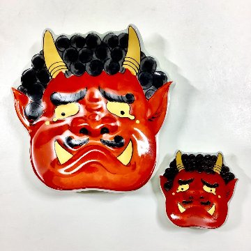 錦泣いた赤鬼箸置きの画像