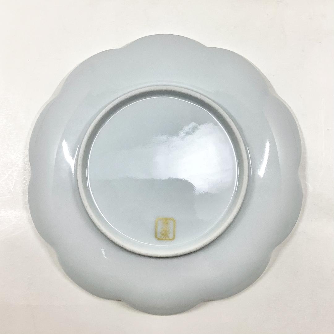 錦金きらめき八重梅五々焼皿　16.5㎝の画像