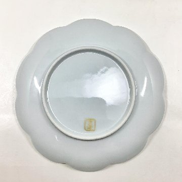 錦金きらめき八重梅五々焼皿　16.5㎝の画像