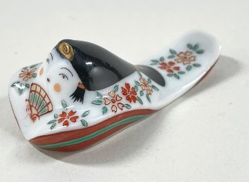 錦ｵﾋﾅ様箸置/女の画像