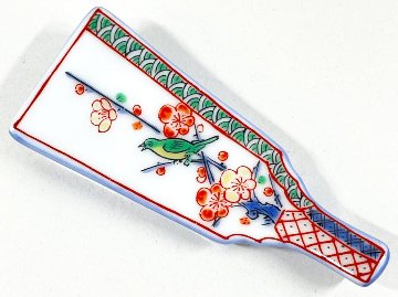 錦羽子板箸置の画像
