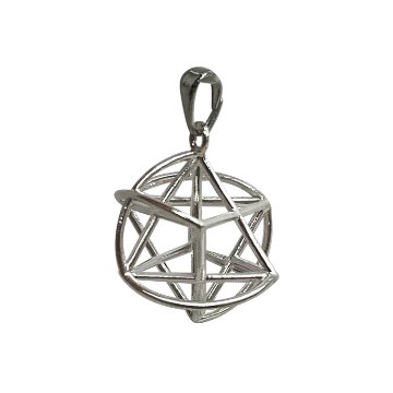 ミスマルノタマ　ネックレストップ/チャーム（シルバー）の画像