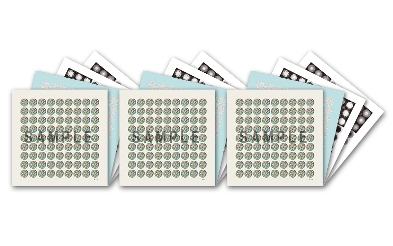 スーパーマンダラシート 4枚組×3セットの画像