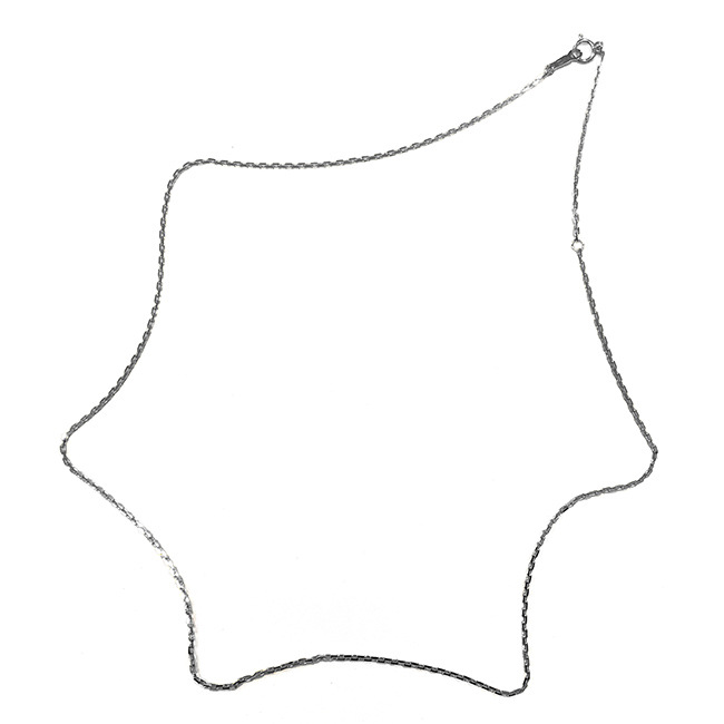 クスリエ ネックレス用チェーン SV（シルバー）0.5mmの画像