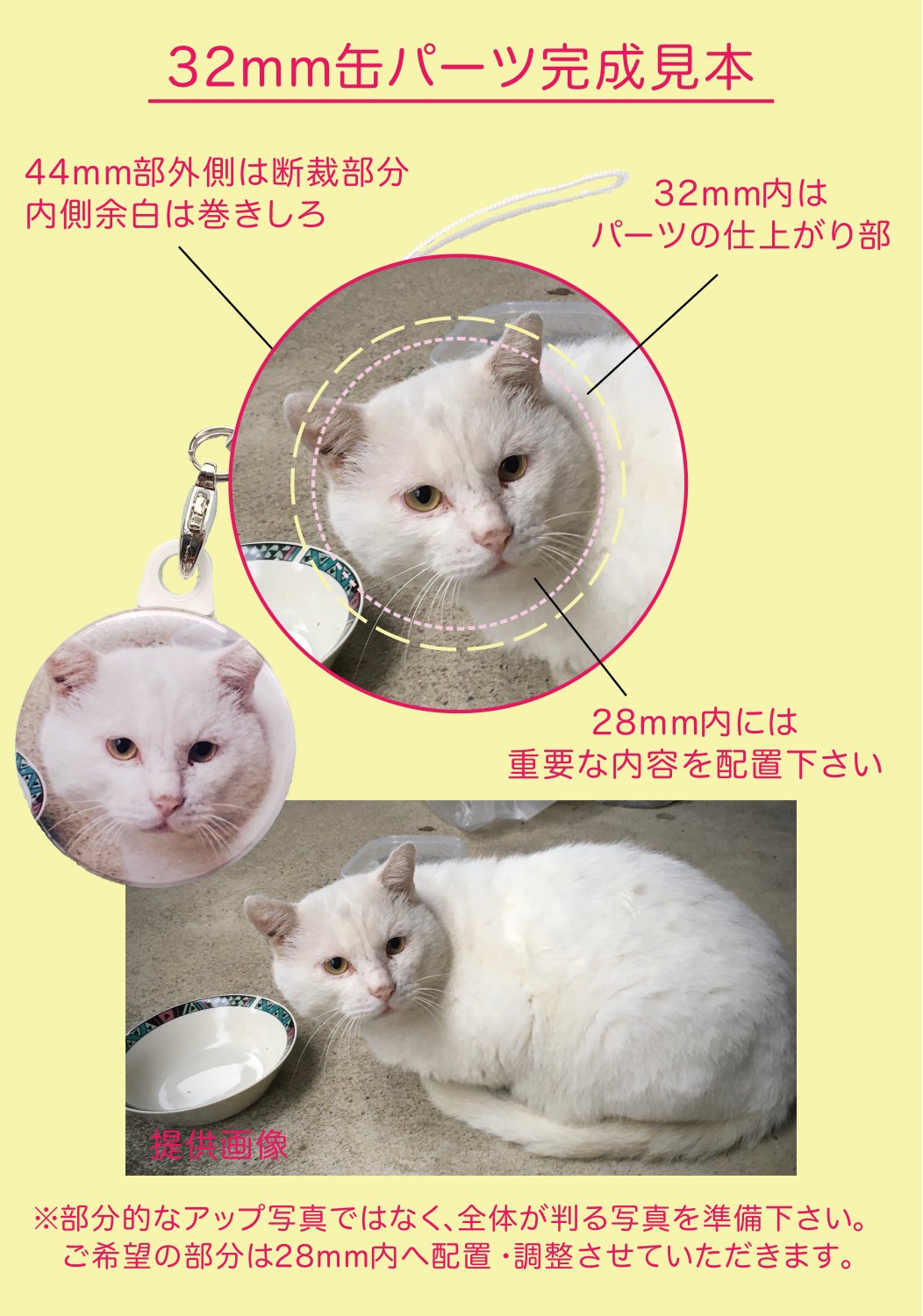 【オーダー制作32mm】安全ピンの画像