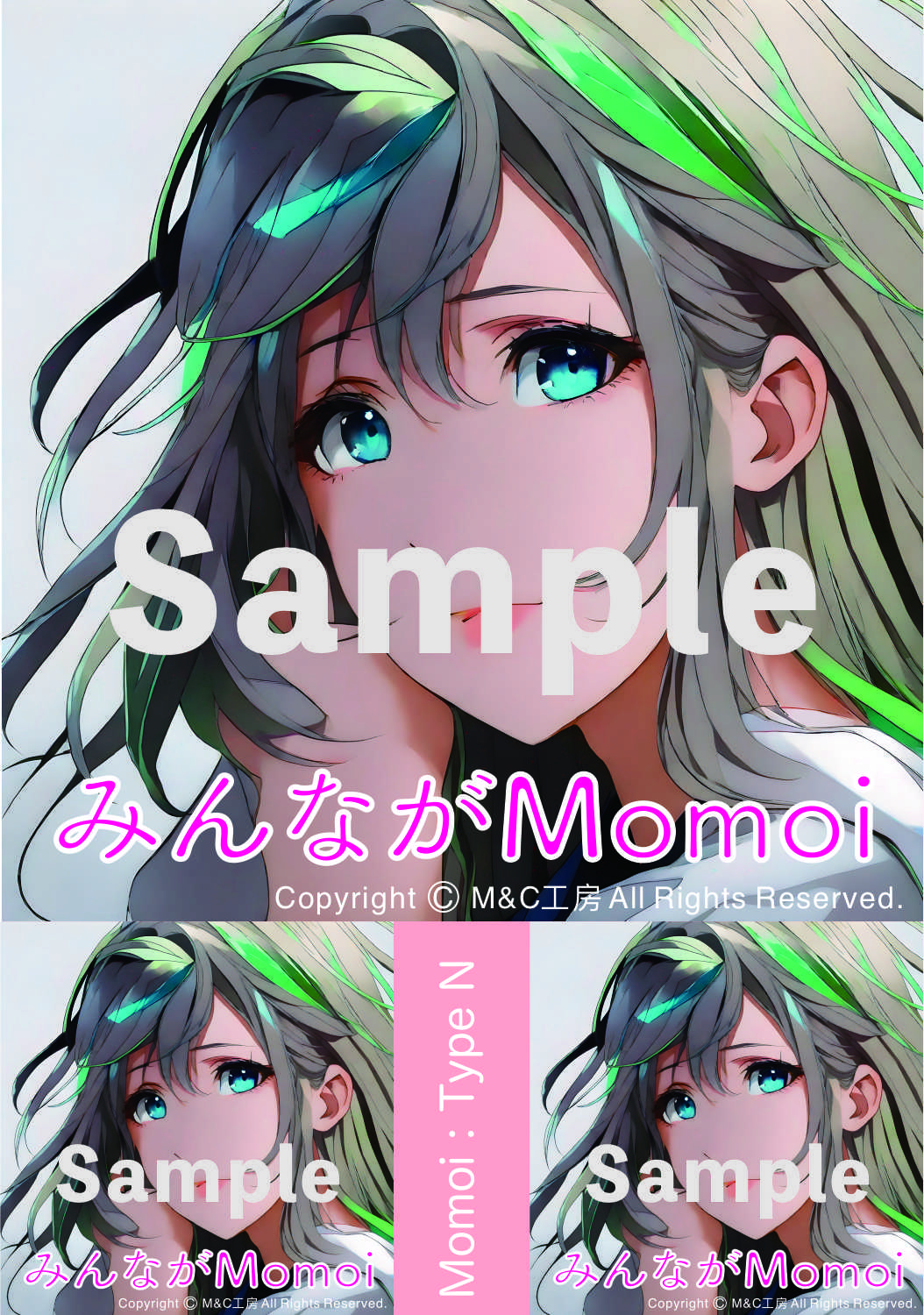オリジナル・シール「Type N」の画像