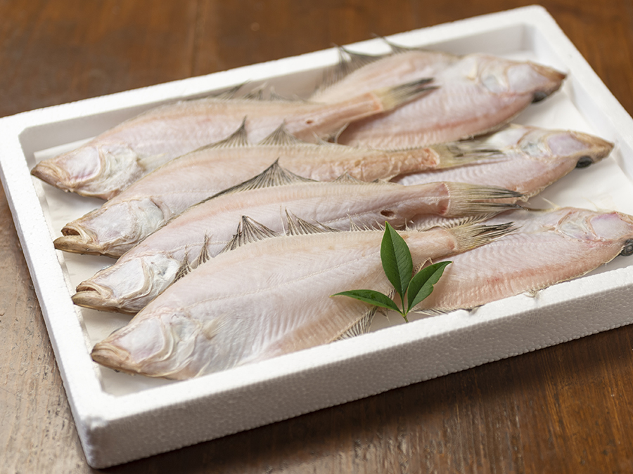 干しエテカレイ（５～８枚入）【冷凍・生】 香ばしく焼いて召し上がれの画像