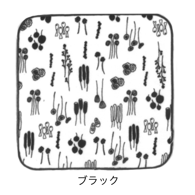 粘菌柄のハンドタオルの画像