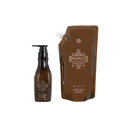 フロムアース　エナジーシャンプー ムウムG　550ml　詰替の画像