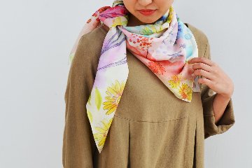 シルクスカーフ*full bloomの画像