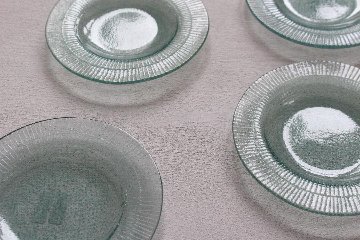 オオタ硝子研究室　リム小皿（グリーン）画像