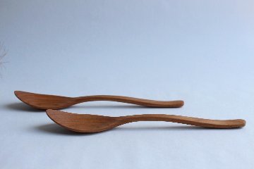 Canaria　Wood　Works　ディナースプーン　（ヤマザクラ）画像