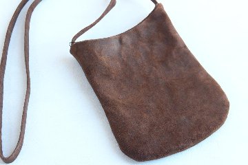 R.BROWN　LABO　サコッシュバッグ　小/ブラウン画像