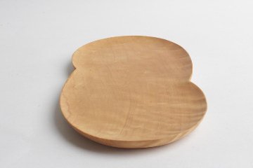 生嶋　花　　木のトレイ　トチの画像