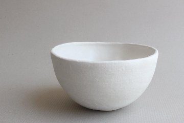 渡辺隆之　くぼみ　碗S　白の画像
