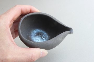 渡辺隆之　くぼみ　片口S　黒Bの画像