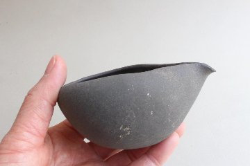 渡辺隆之　くぼみ　片口S　黒Bの画像