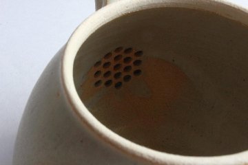 角掛政志　耐火土瓶　白の画像
