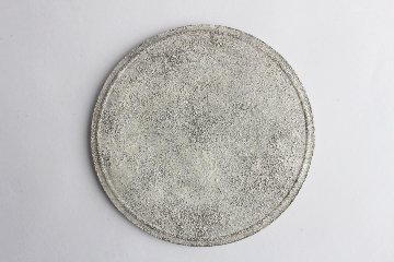 Kalonji　銀彩丸平皿の画像