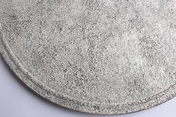 Kalonji　銀彩丸平皿　大の画像
