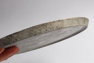 Kalonji　銀彩丸平皿　大の画像