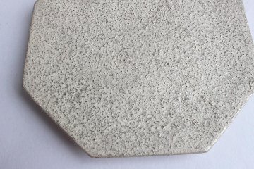 Kalonji　銀彩八角平皿の画像