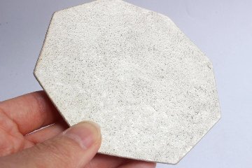 Kalonji　銀彩八角平皿の画像