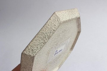 Kalonji　銀彩八角平皿の画像