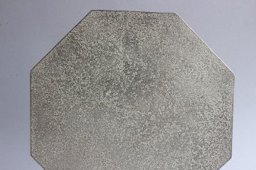 Kalonji　銀彩八角平皿　大の画像