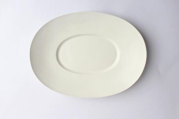 Kalonji　オーバルワイドリム大皿　の画像