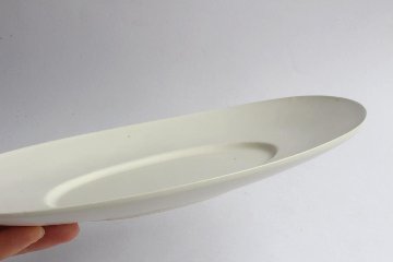 Kalonji　オーバルワイドリム大皿　の画像