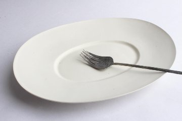 Kalonji　オーバルワイドリム大皿　の画像