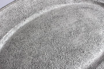 Kalonji　銀彩オーバルリム大皿の画像