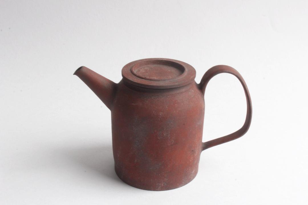 Kalonji　赤錆化粧ポットの画像