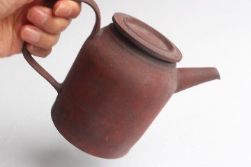 Kalonji　赤錆化粧ポットの画像