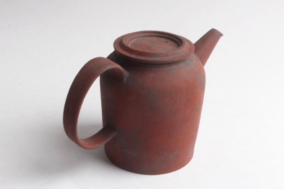 Kalonji　赤錆化粧ポットの画像