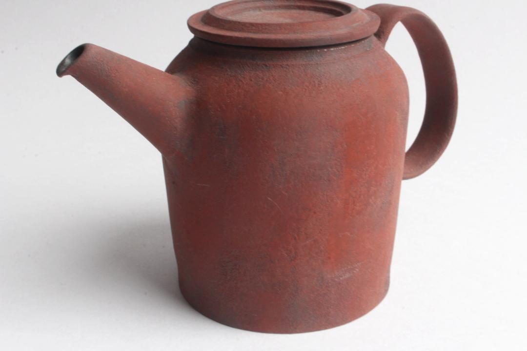 Kalonji　赤錆化粧ポットの画像