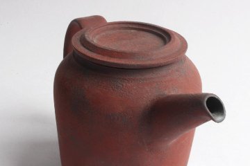 Kalonji　赤錆化粧ポットの画像