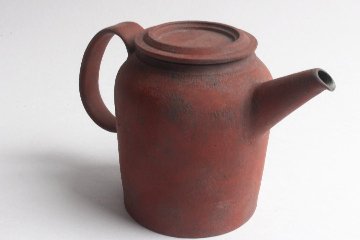 Kalonji　赤錆化粧ポットの画像
