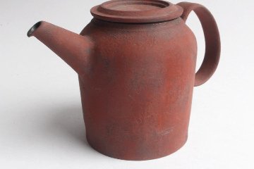 Kalonji　赤錆化粧ポットの画像