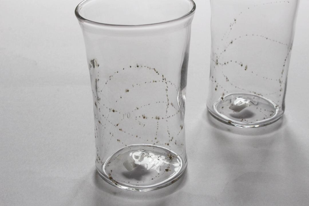 早崎志保　てんてん星のビーカーグラスlong　（クリア）の画像