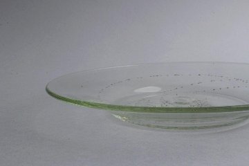 早崎志保　てんてん星のリム大皿　φ22.0ｃｍの画像