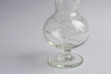 早崎志保　てんてん星の脚付き花器の画像