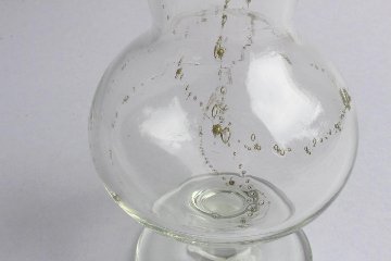 早崎志保　てんてん星の脚付き花器の画像